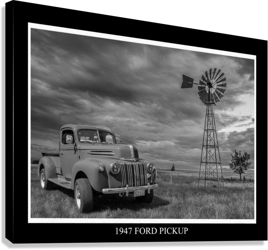 1947 FORD PICKUP Canvas Print