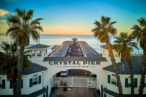 Crystal Pier Hotel Sunrise in San Diego