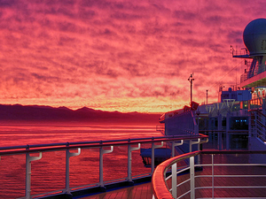 Cruising Into The Sunrise