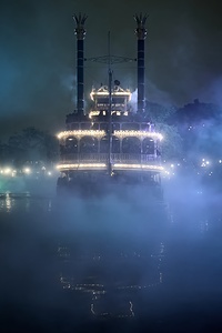 Riverboat In The Fog