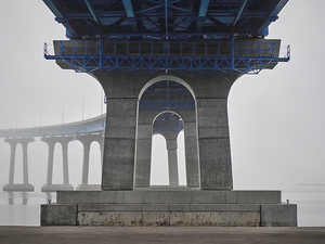 Coronado Bay Bridge Pylons Color