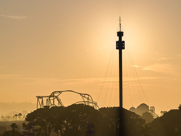 SeaWorld San Diego Silhouette Sunrise Print