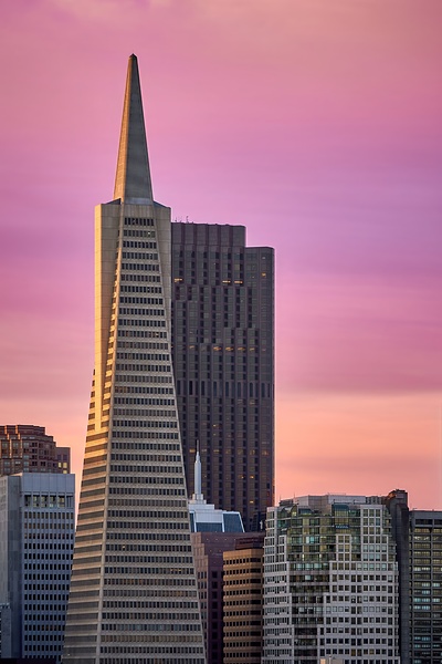 TransAmerica Pyramid San Francisco Sunrise Print