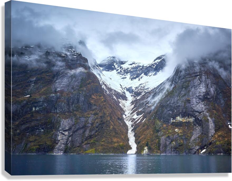 Exploring the Glaciers of Tracy Arm Fjord Canvas Print