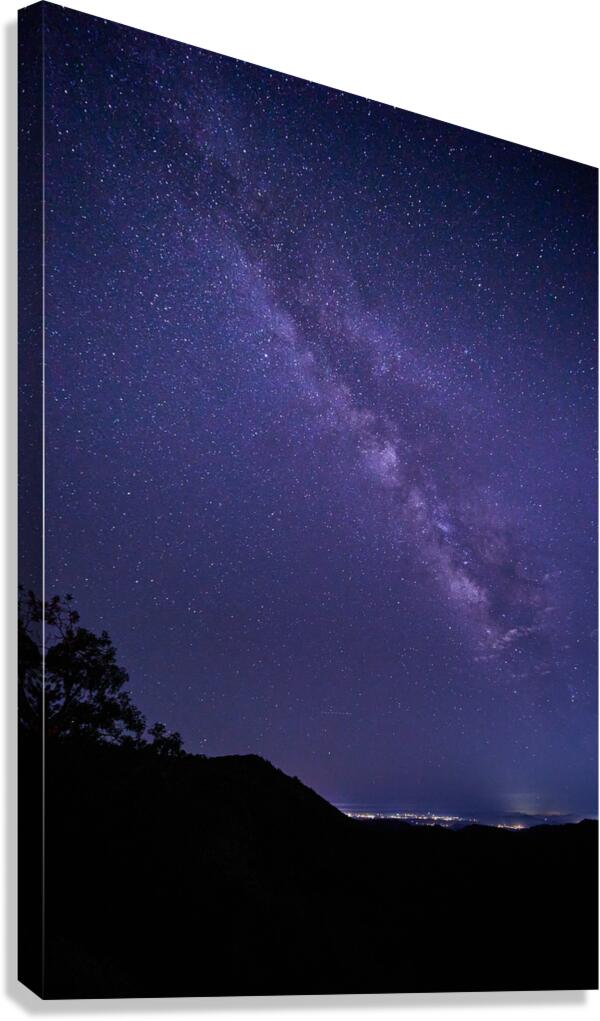 Mt. Laguna Galactic Core Canvas Print
