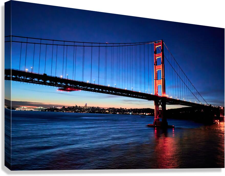 Outside the Golden Gate Canvas Print