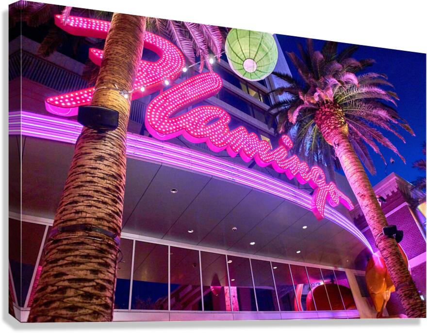 Flamingo Las Vegas Canvas Print