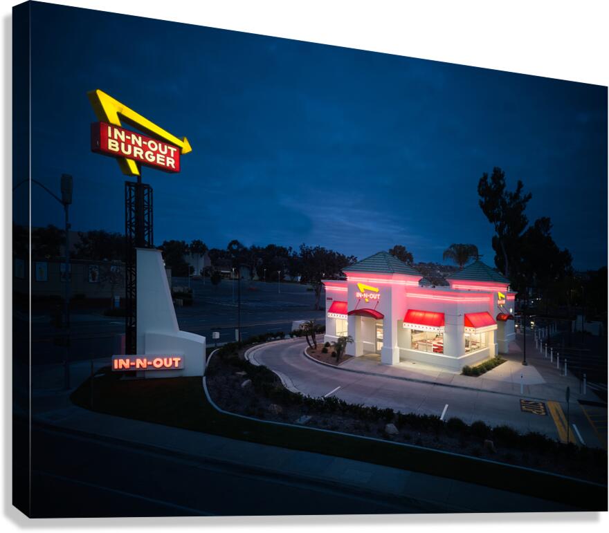 Cheeseburger Oasis Canvas Print