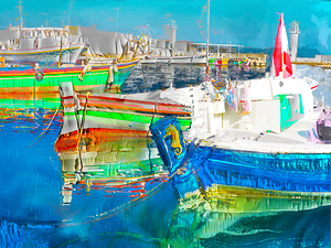 Vibrant Echoes of Nostalgia