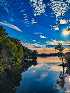 Golden Sunset over Laval-Des-Rapides
