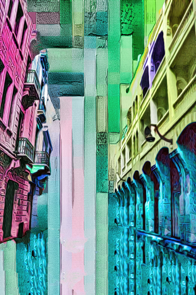 Surreal Textured Vision of Beirut Architecture by Le Boulanger