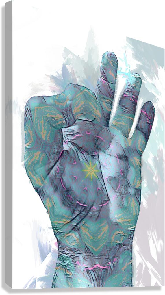 Celestial Approval Canvas Print