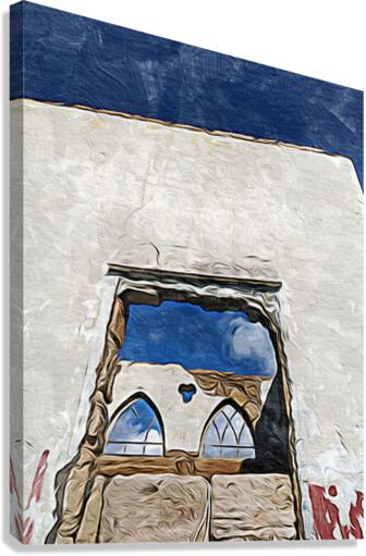 Silence Immuable Canvas Print