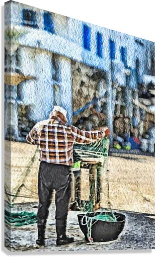 Mediterranean Echoe Canvas Print
