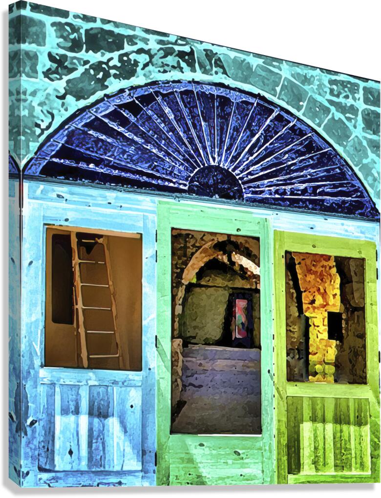 Emerald Gateway Canvas Print