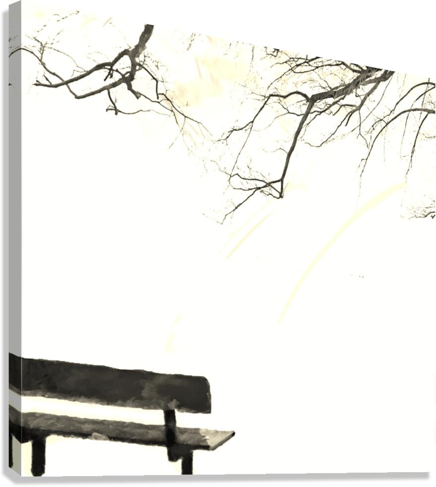 Solitary Contemplation  Canvas Print