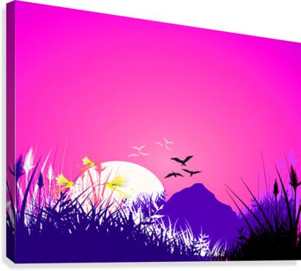 Beautiful Mounter Canvas Print