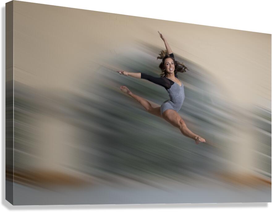 Dance movement Canvas Print