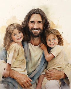 Embracing Innocence - Jesus with the children