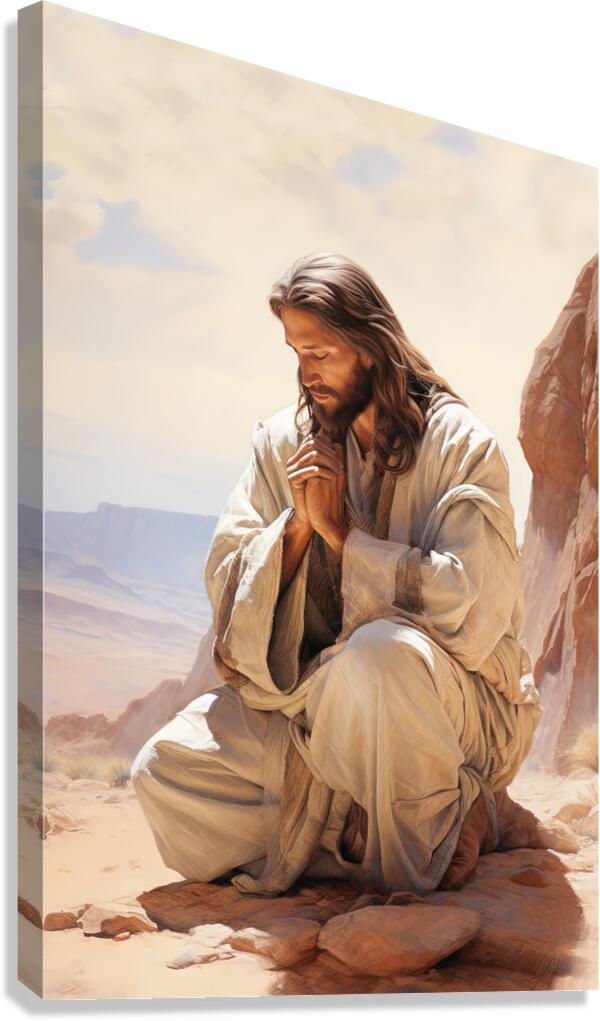 40 days Canvas Print