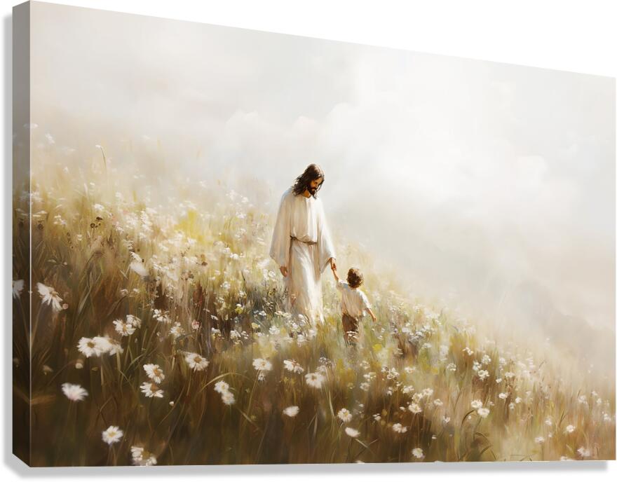 Gentle Savior  Canvas Print