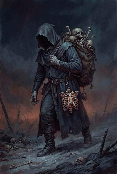 The Bone Collector of the Wastes by Titan Lore