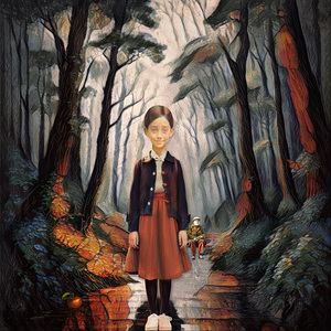 0899 A Grandpa Day In The Woods