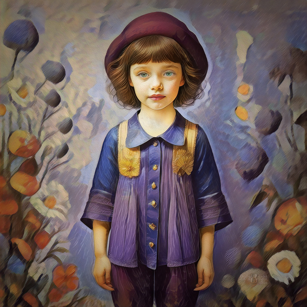 0894 .Sunday In the Garden Print