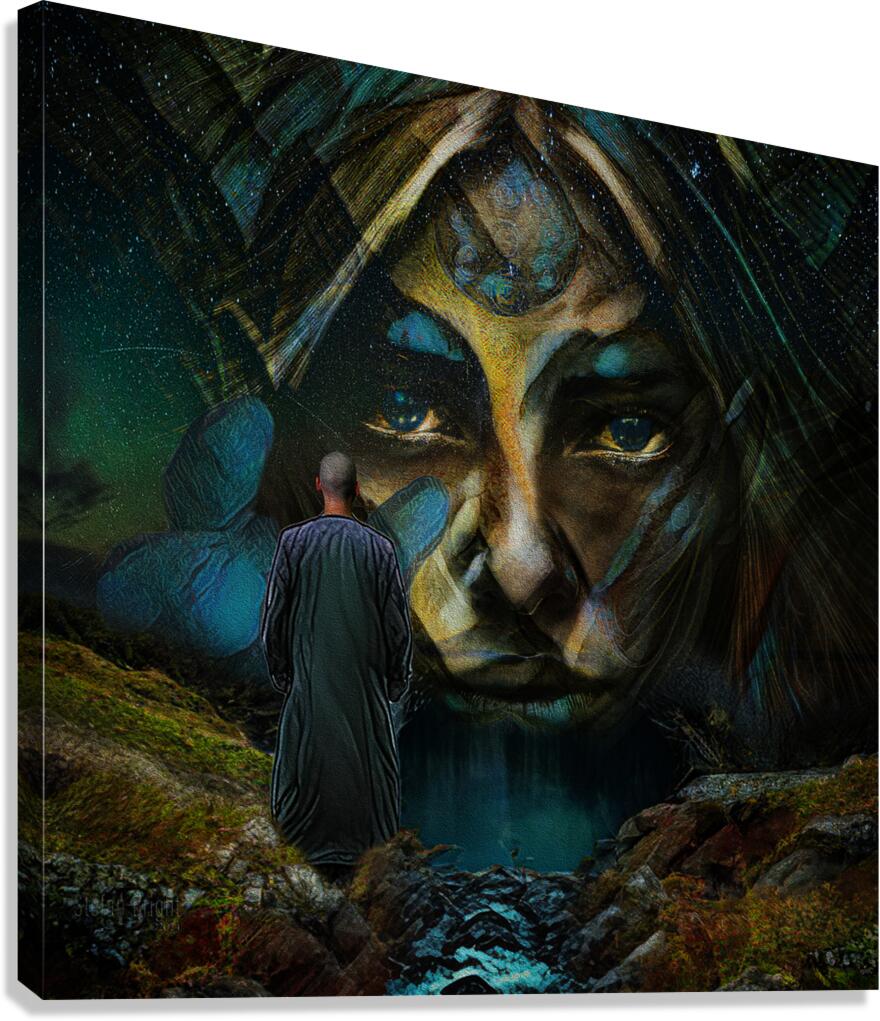 0883 The Maker Canvas Print