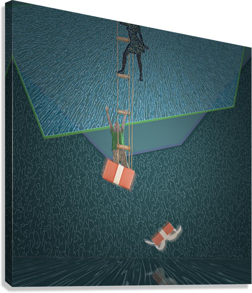 0747 The Gift That Keeps On Giving Canvas Print