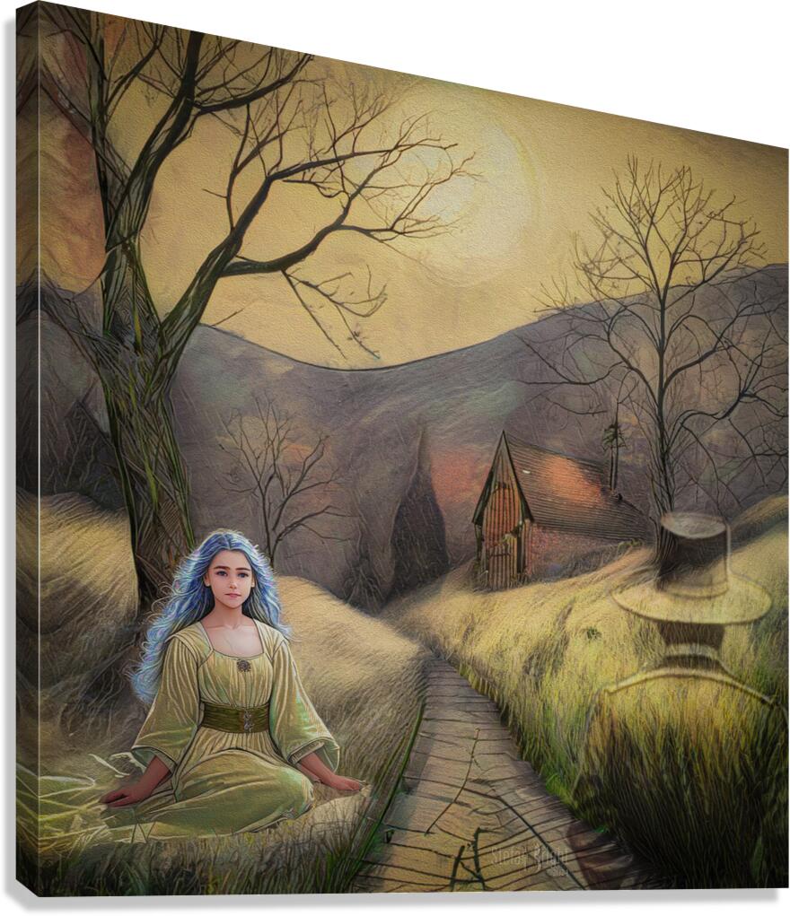 0901 The Stranger Canvas Print