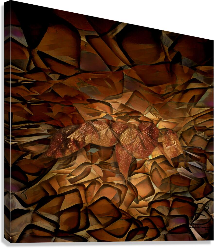 1065 The Drop Leaf Canvas Print