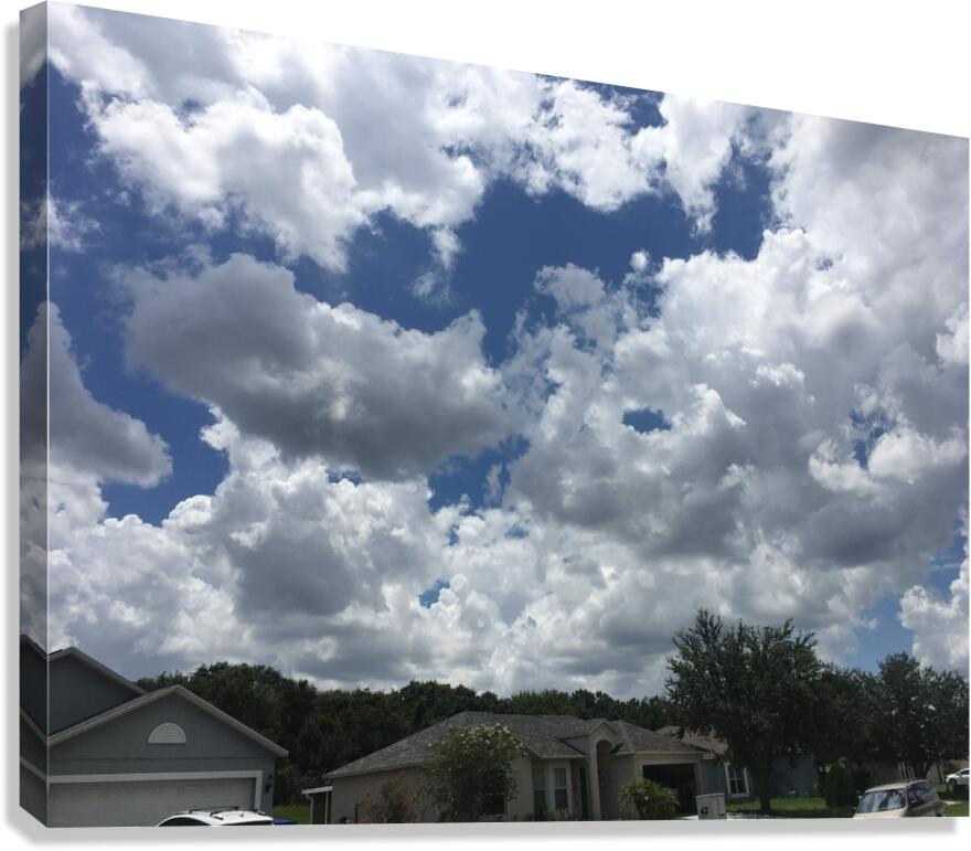 Our Clouds Canvas Print