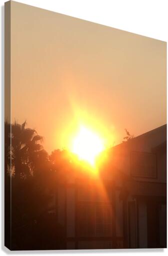 Our Sun Canvas Print