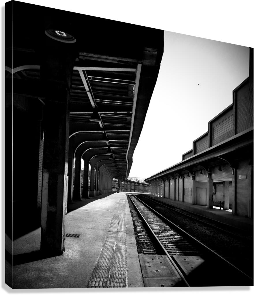 Rail Station Canvas Print