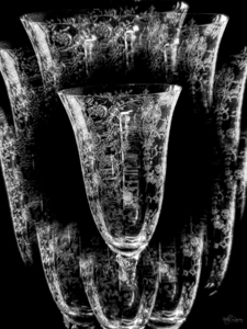 Rose Point Crystal 4