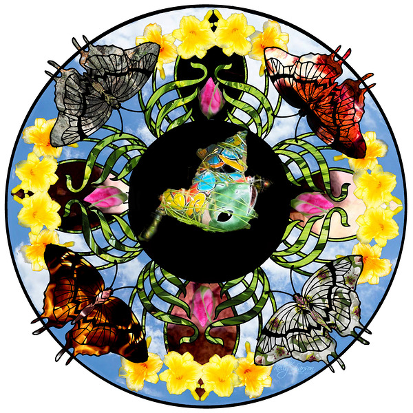 Butterfly Mandella Print
