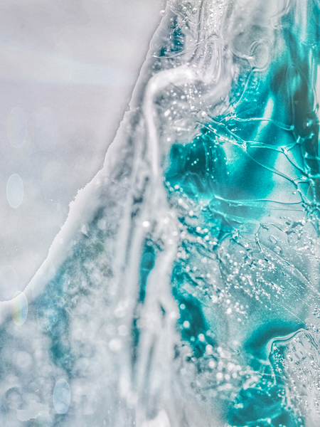 Winter Ice Print