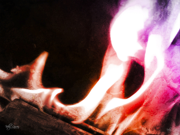 Crawling Fire Print