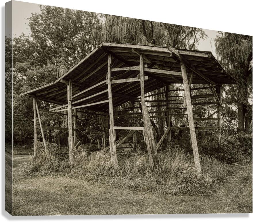 Lean-to Canvas Print