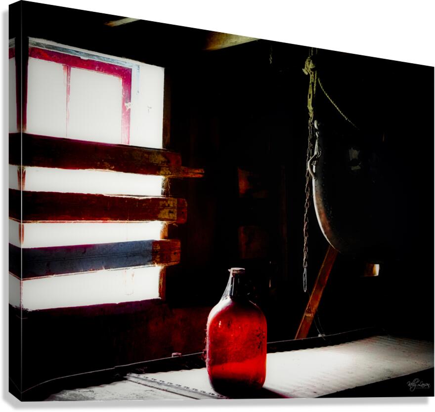 By the Window Canvas Print