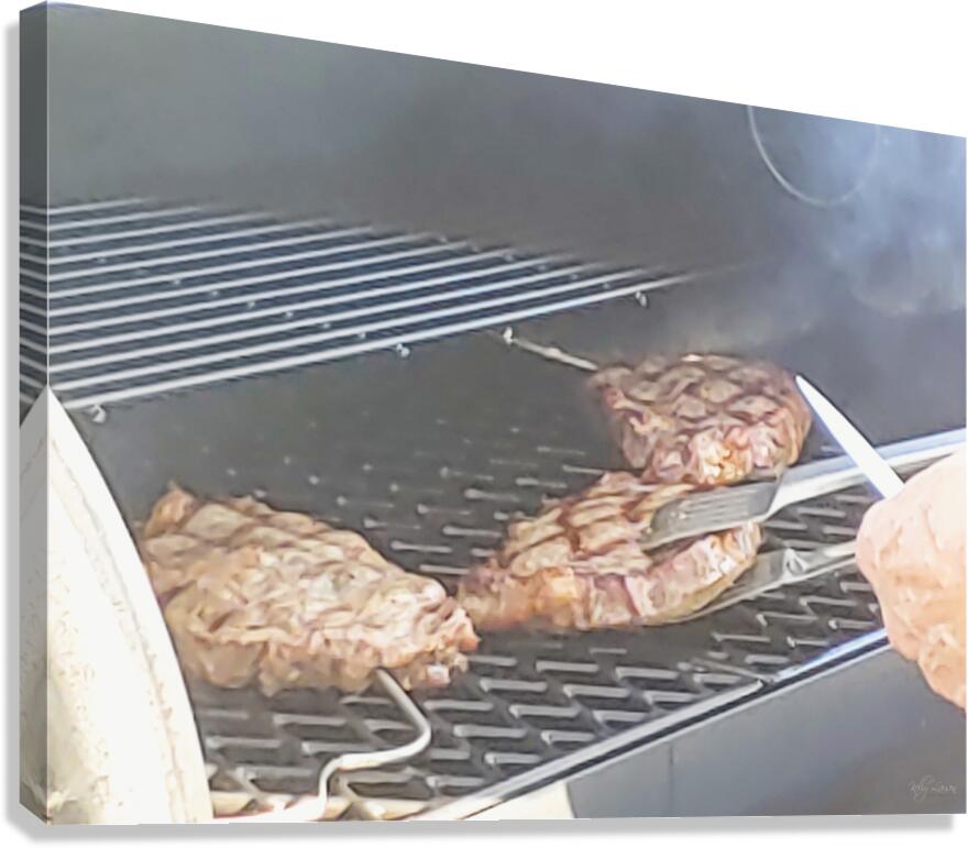 Steak Time Canvas Print
