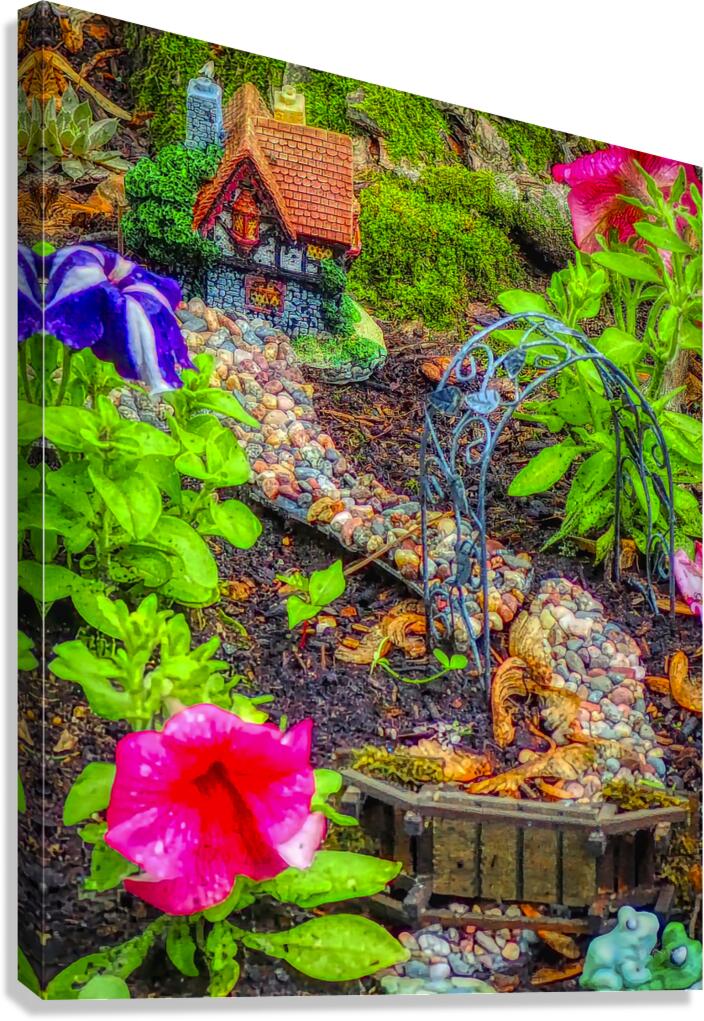 Fairy Garden Canvas Print