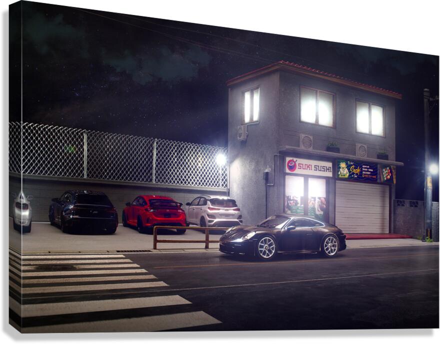 Midnight Rendezvous Canvas Print