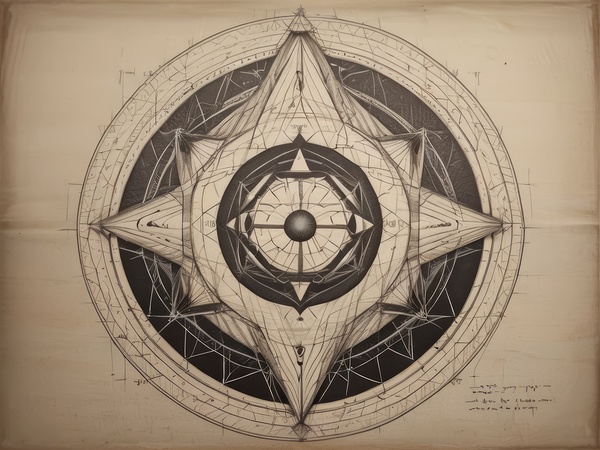Default sacred geometry 2 Print