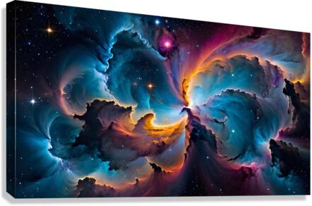 Cosmic Nebula Canvas Print