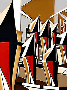 abstract geomatric art