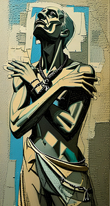 scupture abastract art