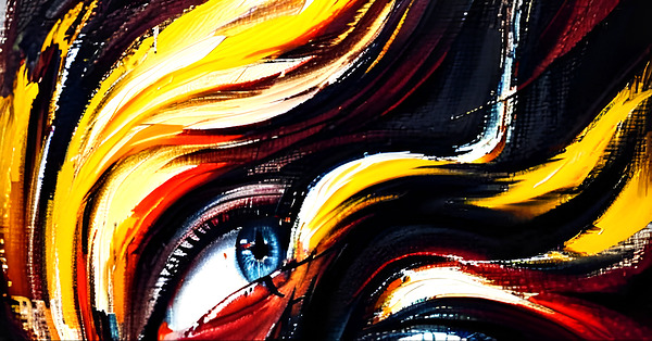 ABSTRACT ART 02 by Irfan chishty