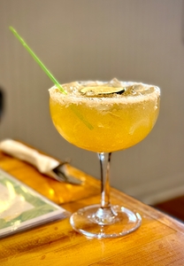 Margarita with Salted Rim
